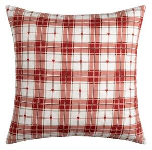 Poszewka na poduszkę z mikrofibry TARTAN HEART 45x45 cm, kolorowa