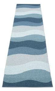 Niebieski chodnik odpowiedni na zewnątrz 70x300 cm Urvi Water – Pappelina