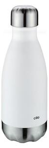 Butelka termiczna 250 ml (biała) Elegante Cilio