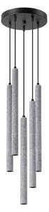 Szara lampa wisząca betonowa ø 25 cm Fideus – Sollux