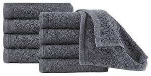 Ręczniki hotelowe, 10 szt., bawełna, 450 g/m², 30x50 cm