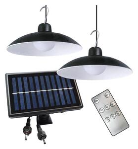 Milagro ZESTAW 2x LED Lampa solarna wisząca LED/6W/3,7V 2000 mAh IP44 + pilot MI2231