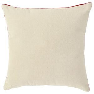 Poduszki, 2 szt., aksamit bawełniany, 45 x 45 cm, czerwone
