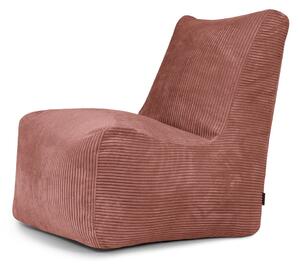 Ceglasty sztruksowy worek do siedzenia Seat Lounge – SLOWDOWN