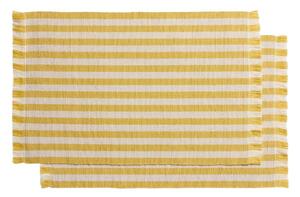 Tekstylne/z juty maty stołowe zestaw 2 szt. 35x50 cm Daltan – Kave Home