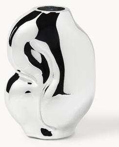 Ręcznie wykonany wazon ze szkła Gleam, W 18 cm