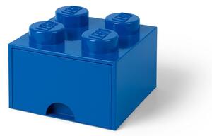 Niebieski pojemnik z szufladą LEGO®