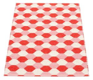 Czerwony dywan odpowiedni na zewnątrz 70x100 cm Dana Coral – Pappelina