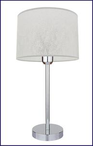 Srebrna lampka stołowa na nóżce - A97-Olma