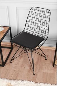 Asir Krzesło do jadalni TEL 80x53 cm czarne AS0579