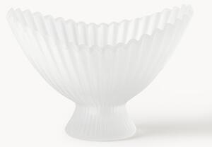 Misa dekoracyjna ze szkła dmuchanego Fountain, S 19 cm