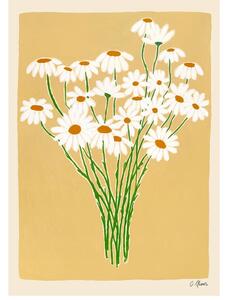 Plakat 30x40 cm Daisies – Carla Llanos – The Poster Club