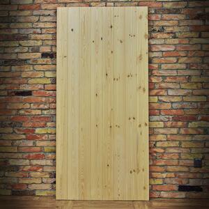 Drzwi przesuwne drewniane sosnowe FOREST - X