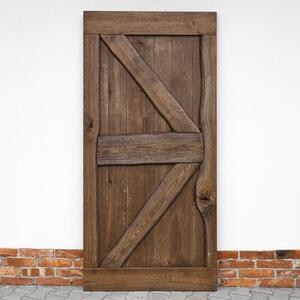 Drzwi przesuwne drewniane dębowe FLINSTON