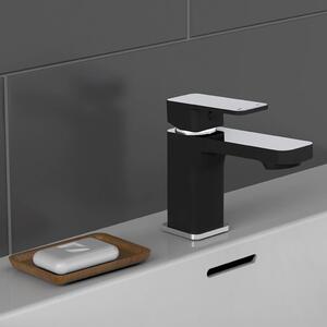 SCHÜTTE Bateria umywalkowa MADASGASKAR, chrom i matowa czerń