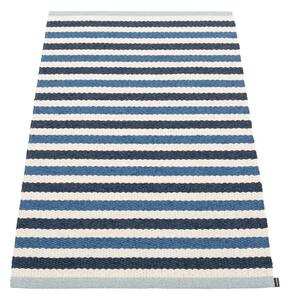 Niebiesko-kremowy dywan odpowiedni na zewnątrz 70x120 cm Teo Denim – Pappelina