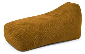 Musztardowy sztruksowy worek do siedzenia Snug Long 140 – SLOWDOWN