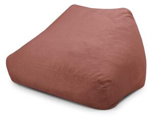 Ceglasty sztruksowy worek do siedzenia Sofa Snug – SLOWDOWN