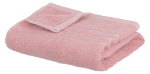 Różowy bawełniany ręcznik frotte 50x100 cm Simple – Casa Selección