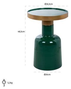 RICHMOND stolik CANDY zielony 36,5