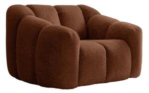Fotel w kolorze terakoty Shell – Miuform