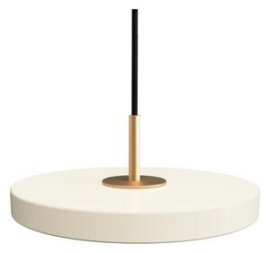 Biała lampa wisząca LED z metalowym kloszem ø 15 cm Asteria Micro – UMAGE