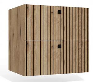 Wisząca szafka 60 cm dąb evoke N2-B09