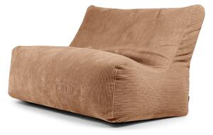 Brązowy sztruksowy worek do siedzenia Sofa Seat Lounge – SLOWDOWN