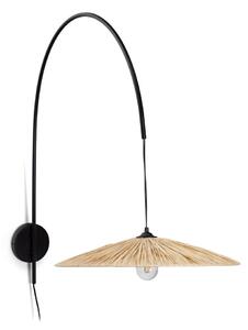 Czarno-naturalny kinkiet Rosella – Kave Home