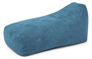 Niebieski sztruksowy worek do siedzenia Snug Long 140 – SLOWDOWN