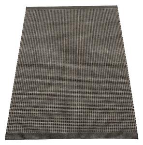 Antracytowy dywan odpowiedni na zewnątrz 70x120 cm Emm Black Linen – Pappelina