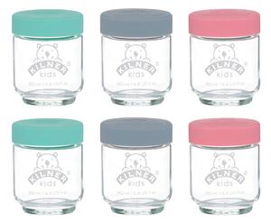 Słoiki na przeciery dla dzieci zestaw 6 szt. 190 ml – Kilner
