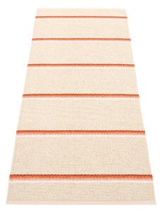 Ceglasto-kremowy chodnik odpowiedni na zewnątrz 70x180 cm Olle Brick Cream – Pappelina