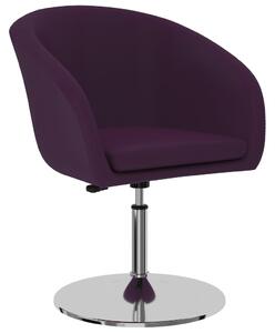 Krzesła stołowe, 6 szt., fioletowe, sztuczna skóra