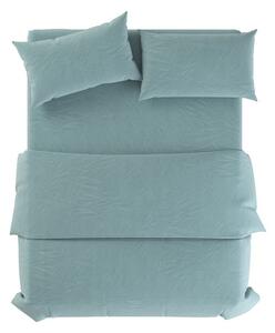 Jasnoniebieska lniana pościel dwuosobowa 200x200 cm Aqua – Native Natural