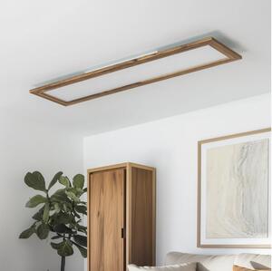 Brilagi Brilagi - LED Plafon SLIMFRAME WOOD LED/58W/230V 124x34 cm brązowy BG1546C