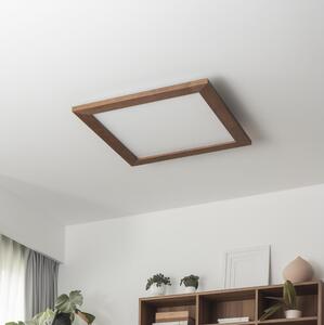 Brilagi Brilagi -LED Plafon SLIMFRAME WOOD LED/36W/230V 49,5x49,5 cm ciemny brąz BG1538B