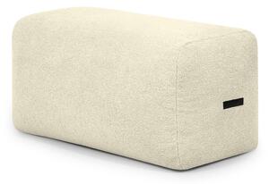 Kremowy worek do siedzenia z materiału bouclé Plus 100 Lounge – SLOWDOWN