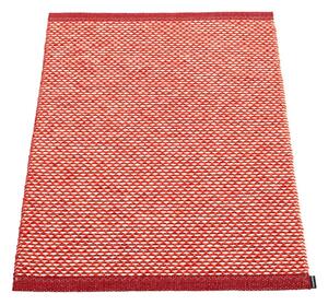 Czerwony dywan odpowiedni na zewnątrz 60x85 cm Effi Dark Red – Pappelina