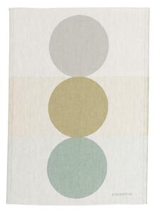 Ścierka z mieszanki lnu 46x66 cm Otto Olive – Pappelina