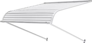 Markiza okienna z zadaszeniem drzwi - 101,6x106,6x51cm - Aluminiowe zadaszenie przeciwsłoneczne - Zadaszenie patio chroniące przed promieniowaniem UV
