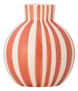 Pomarańczowy ręcznie malowany wazon z dolomitu (wysokość 11 cm) Fian – Bloomingville