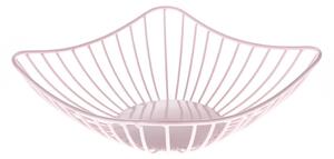 Metalowa taca dekoracyjna 23x27 cm – Dakls