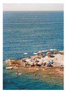 Plakat 30x40 cm Ponza Tangerine – Anna Pihan – The Poster Club