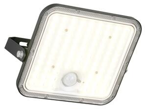 Zewnętrzna solarna lampa ścienna LED z timerem (wysokość 19 cm) Acora – Reality