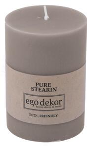 Beżowobrązowa świeczka Eco candles by Ego dekor Friendly, 37 h