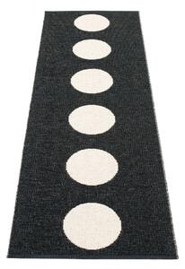 Czarno-biały chodnik odpowiedni na zewnątrz 70x225 cm Vera Black – Pappelina
