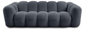 Ciemnoszara sofa z materiału bouclé 232 cm Hippolyte – Bobochic Paris