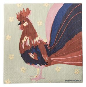 Papierowe serwetki zestaw 20 szt. 33x33 cm Hanaia – Bloomingville