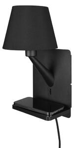 Kinkiet w kolorze matowej czerni Comfort – Trio